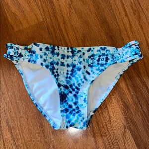 Tie-dye bikini bottom